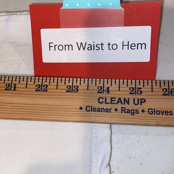 Democracy Jeans Bermuda shorts size 12 white - Picture 8 of 8